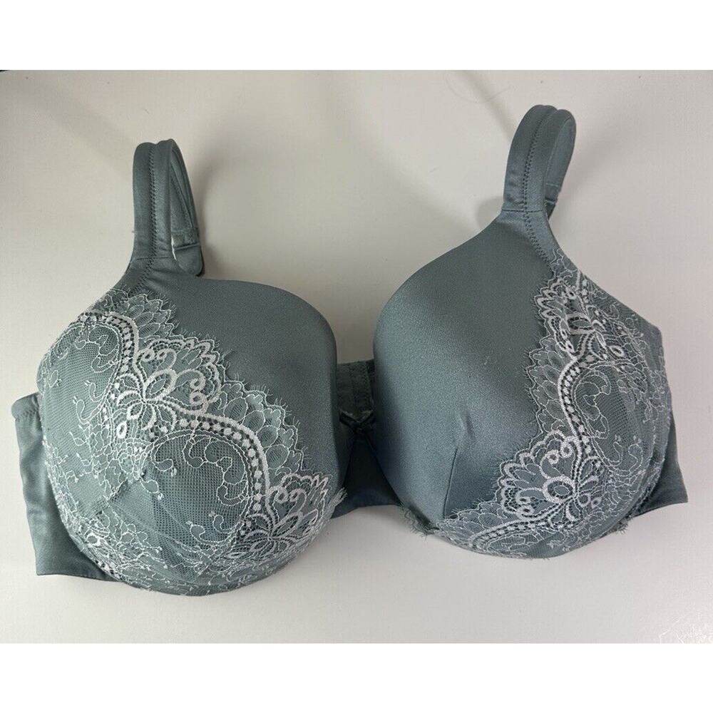 ✨2/$20 *Flaw Cacique Lane Bryant Lightly Lined Full Coverage Bra Plus Size 42DD - Picture 2 of 11